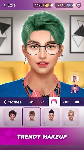Скачать взломанную Couple Makeover: BFF Dress Up [Много монет] MOD apk на Андроид