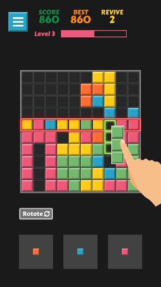 Скачать взломанную Пазл из блоков [Мод меню] MOD apk на Андроид