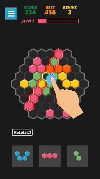 Скачать взломанную Пазл из блоков [Мод меню] MOD apk на Андроид