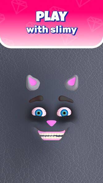 Скачать взломанную My Talking Slimy: cat friends [Много монет] MOD apk на Андроид