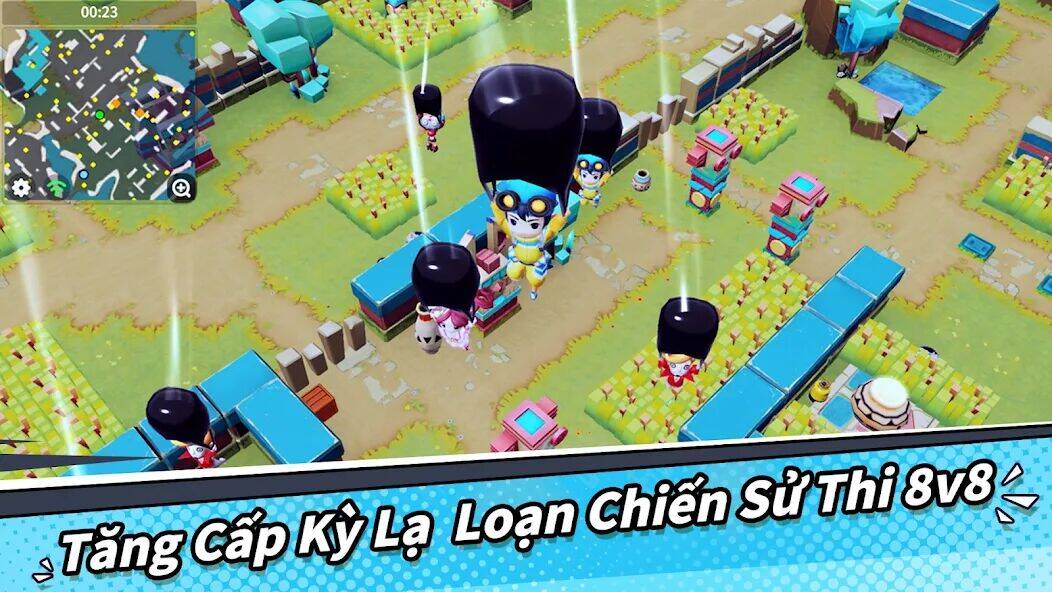 Скачать взломанную Đấu Trường Kỳ Lạ - Gzone [Бесплатные покупки] MOD apk на Андроид