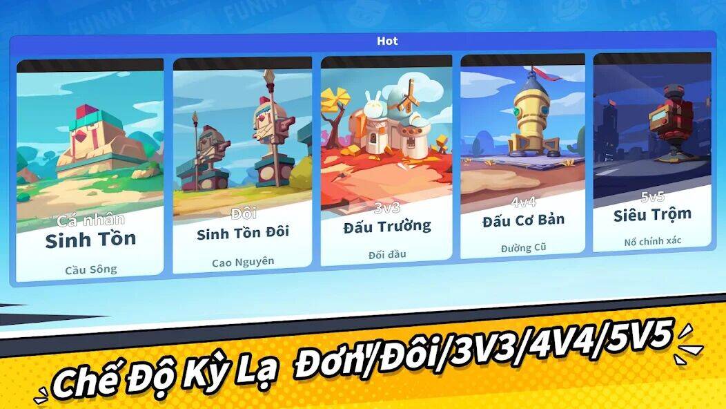 Скачать взломанную Đấu Trường Kỳ Lạ - Gzone [Бесплатные покупки] MOD apk на Андроид