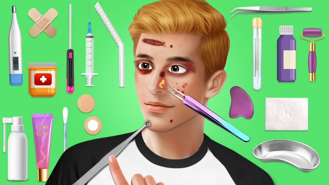 Скачать взломанную Makeup ASMR-DIY Makeover Salon [Много монет] MOD apk на Андроид