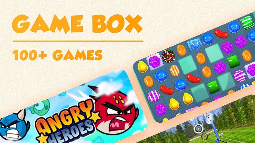 Скачать взломанную Game Box - 100+ Games [Бесплатные покупки] MOD apk на Андроид