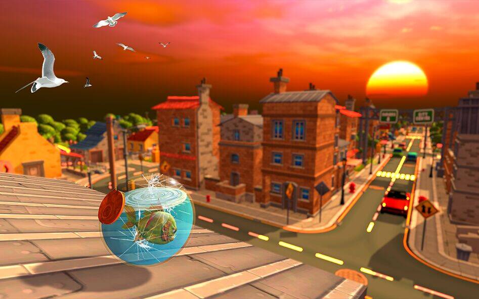 Скачать взломанную Голодная рыба-пиранья io [Много монет] MOD apk на Андроид