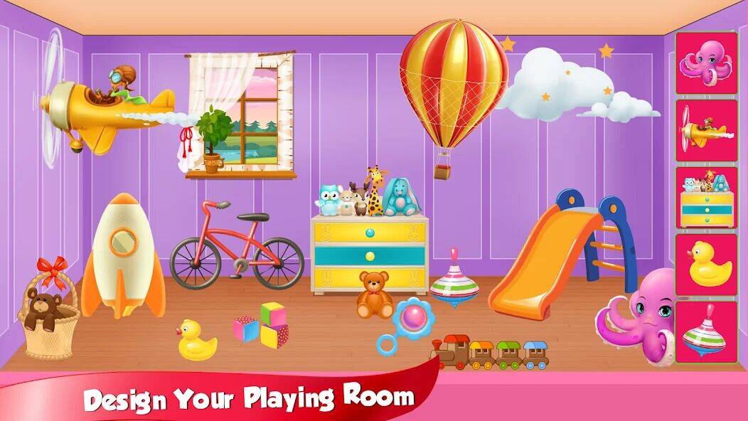 Скачать взломанную Кукольный домик для девочек: [Мод меню] MOD apk на Андроид
