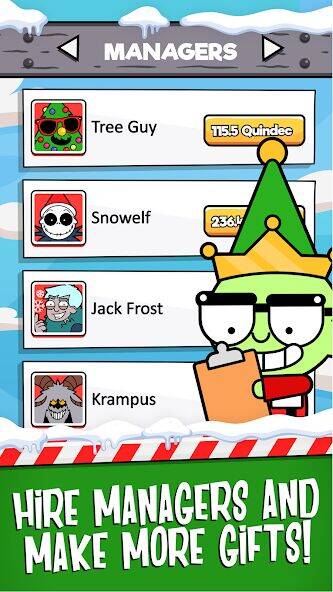 Скачать взломанную Santa’s Capitalist Factory [Много монет] MOD apk на Андроид