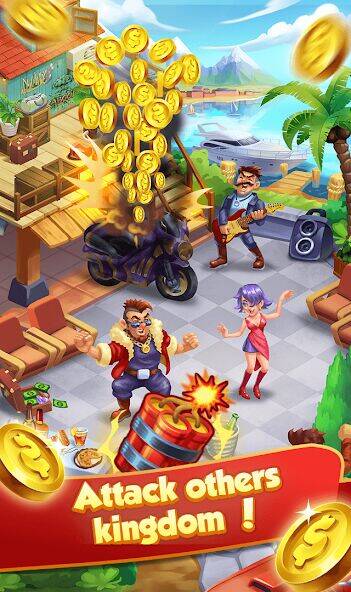 Скачать взломанную Coin Gangster - Spin Master [Много монет] MOD apk на Андроид
