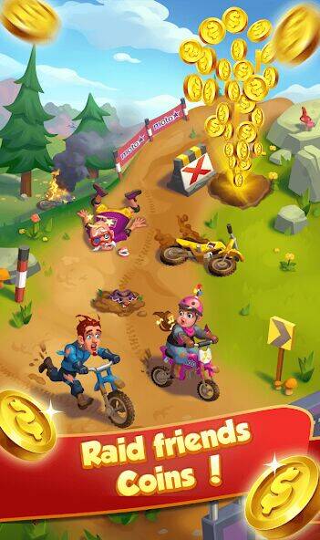 Скачать взломанную Coin Gangster - Spin Master [Много монет] MOD apk на Андроид