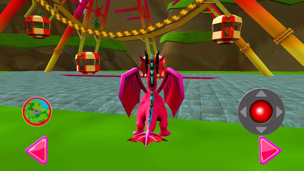 Скачать взломанную Talking Dragon Family [Много монет] MOD apk на Андроид