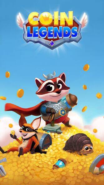 Скачать взломанную Coin Legends [Много денег] MOD apk на Андроид