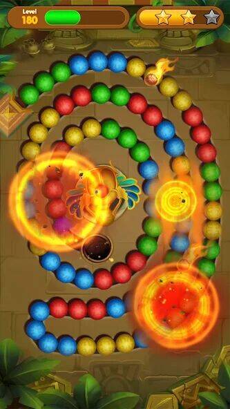 Скачать взломанную Marble Shoot Blast [Много монет] MOD apk на Андроид