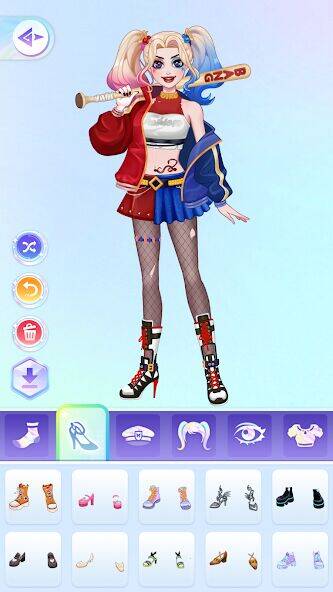 Скачать взломанную YoYa: Dress Up Fashion Girl [Бесплатные покупки] MOD apk на Андроид