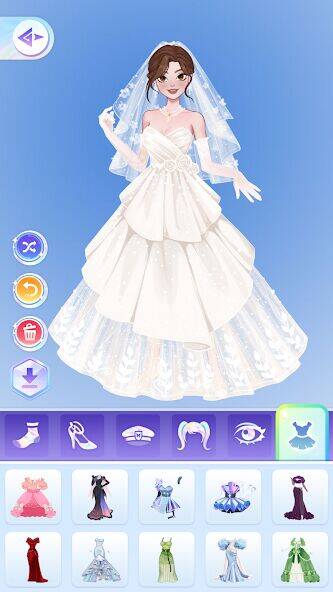 Скачать взломанную YoYa: Dress Up Fashion Girl [Бесплатные покупки] MOD apk на Андроид