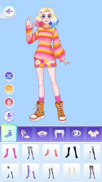 Скачать взломанную YoYa: Dress Up Fashion Girl [Бесплатные покупки] MOD apk на Андроид