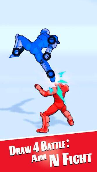 Скачать взломанную Draw 4 Battle: Aim N Fight [Мод меню] MOD apk на Андроид
