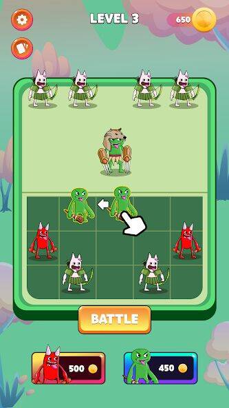 Скачать взломанную Merge Master - Monster Ban [Много монет] MOD apk на Андроид