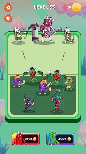 Скачать взломанную Merge Master - Monster Ban [Много монет] MOD apk на Андроид