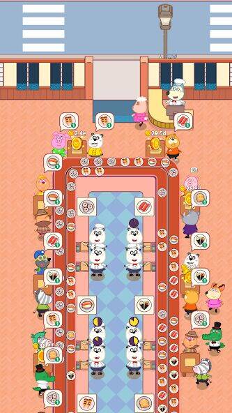 Скачать взломанную Wolfoo Snack Bar, Restaurant [Много денег] MOD apk на Андроид