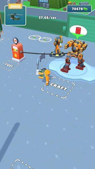 Скачать взломанную Military Factory: Idle Manager [Много монет] MOD apk на Андроид