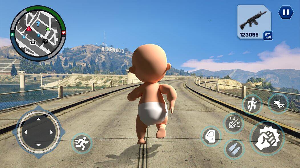 Скачать взломанную GT Mission: Little Finding Dad [Мод меню] MOD apk на Андроид