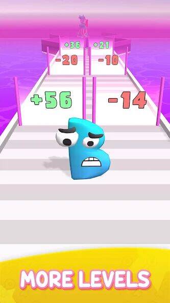 Скачать взломанную Alphabet Run: Letter Go [Много монет] MOD apk на Андроид