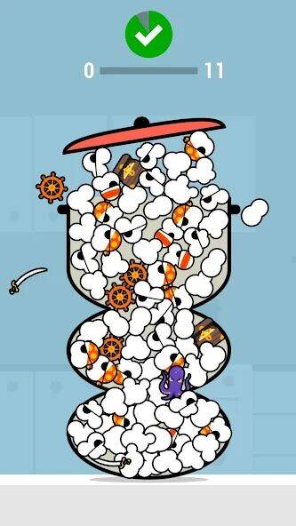 Скачать взломанную Popcorn Chef [Бесплатные покупки] MOD apk на Андроид