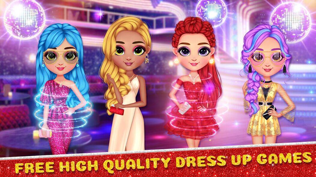 Скачать взломанную Cute Dressup: Games for Girls [Мод меню] MOD apk на Андроид