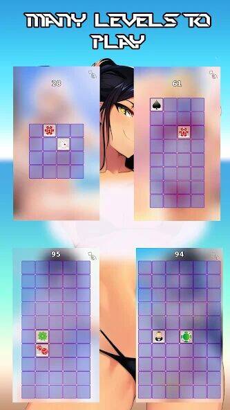 Скачать взломанную Only SexyAnimeGirls MemoryGame [Много денег] MOD apk на Андроид