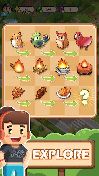 Скачать взломанную Campsite Craze: Puzzle Merge [Мод меню] MOD apk на Андроид