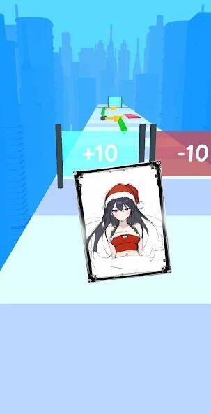 Скачать взломанную Card Run : Anime Evolution [Много денег] MOD apk на Андроид