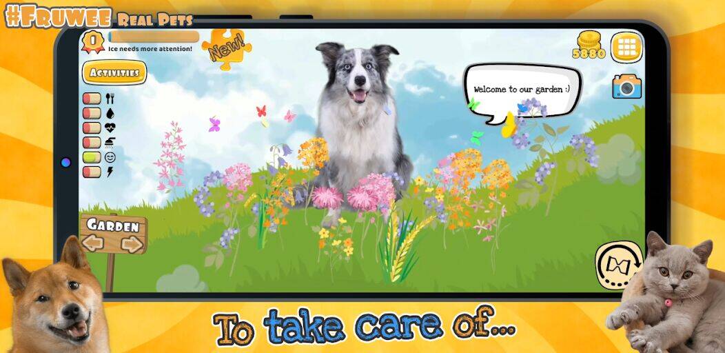 Скачать взломанную Real Pets by Fruwee [Много денег] MOD apk на Андроид