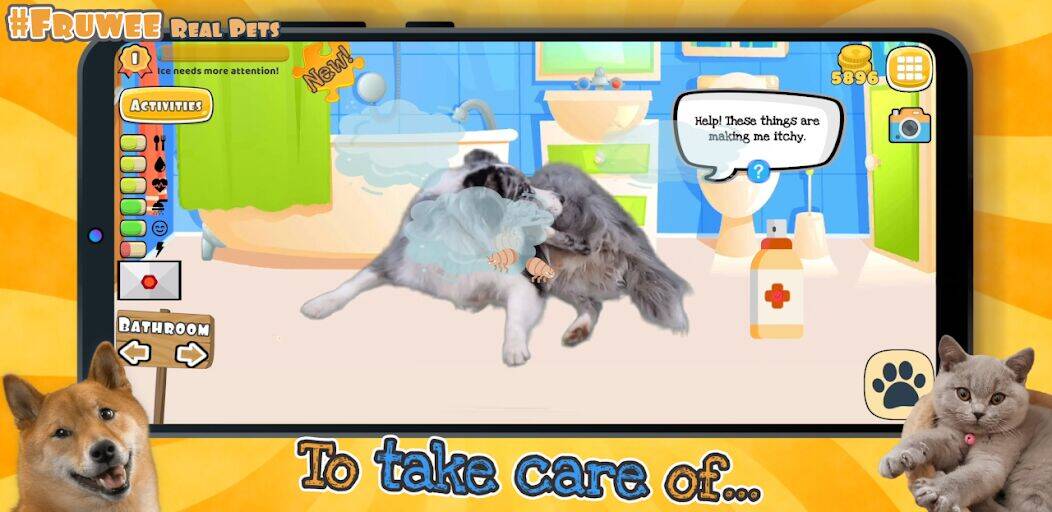Скачать взломанную Real Pets by Fruwee [Много денег] MOD apk на Андроид