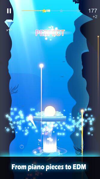 Скачать взломанную Music Crossing - The Horizon [Много денег] MOD apk на Андроид