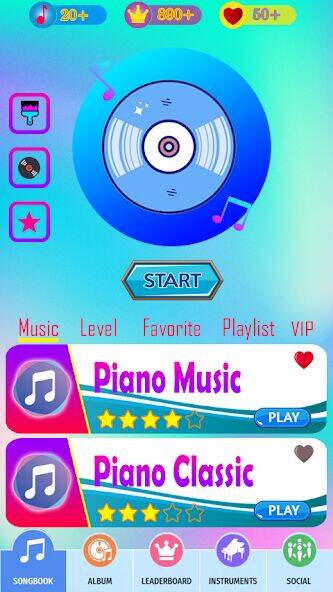 Скачать взломанную RaptorGamer Piano Tiles [Мод меню] MOD apk на Андроид