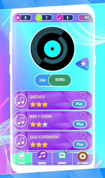 Скачать взломанную Santa Fe Klan Piano Game [Много монет] MOD apk на Андроид