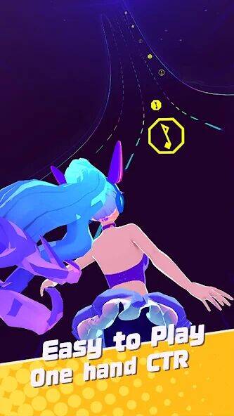 Скачать взломанную Beat Dancing EDM:music game [Бесплатные покупки] MOD apk на Андроид