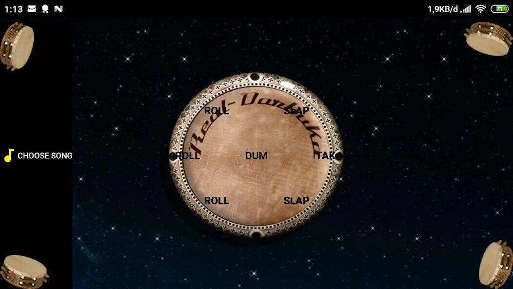 Скачать взломанную Darbuka Music Virtual [Бесплатные покупки] MOD apk на Андроид