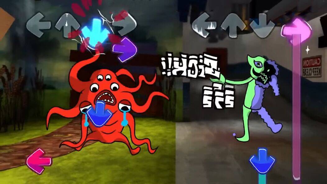 Скачать взломанную Jester FNF MOD Garden Banben 4 [Много монет] MOD apk на Андроид