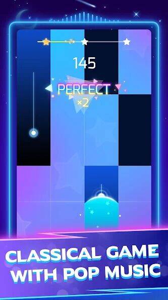 Скачать взломанную Piano Star : Tap Music Tiles [Много денег] MOD apk на Андроид