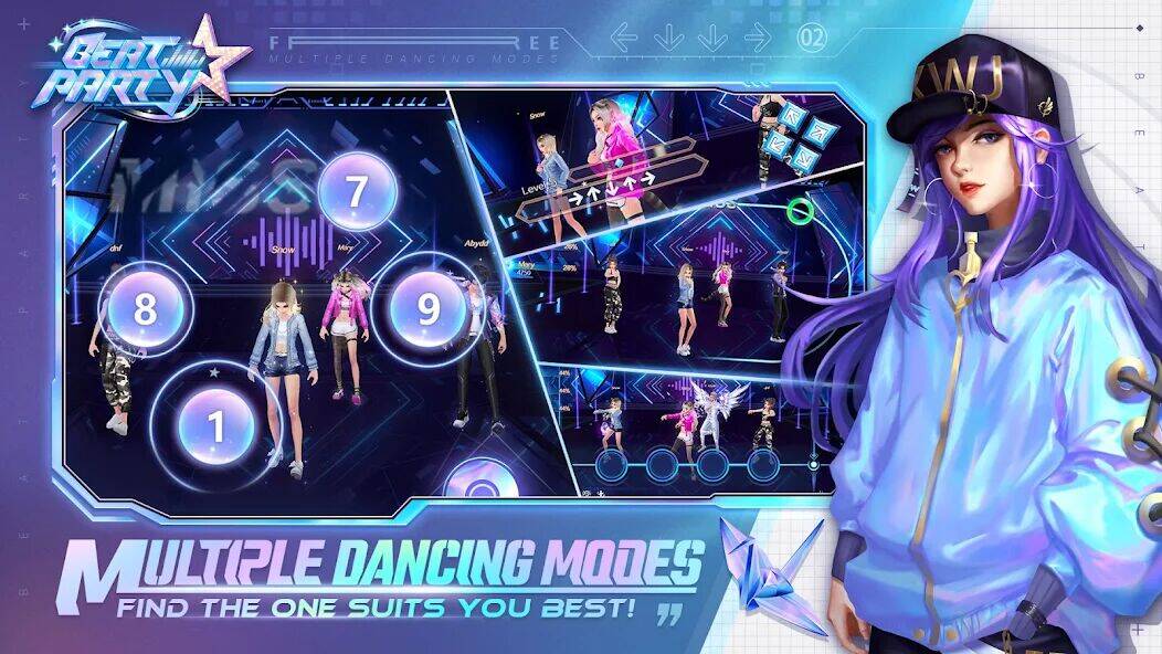 Скачать взломанную Beat Party [Бесплатные покупки] MOD apk на Андроид