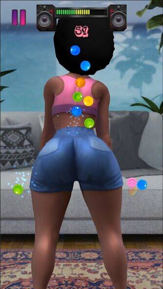 Скачать взломанную Twerk Hero: A Dance Game [Много денег] MOD apk на Андроид