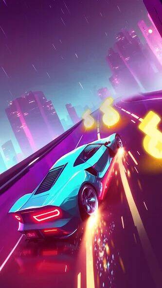 Скачать взломанную Beat Car Racing edm music game [Мод меню] MOD apk на Андроид