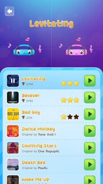 Скачать взломанную Duet Tiles: Music And Dance [Бесплатные покупки] MOD apk на Андроид