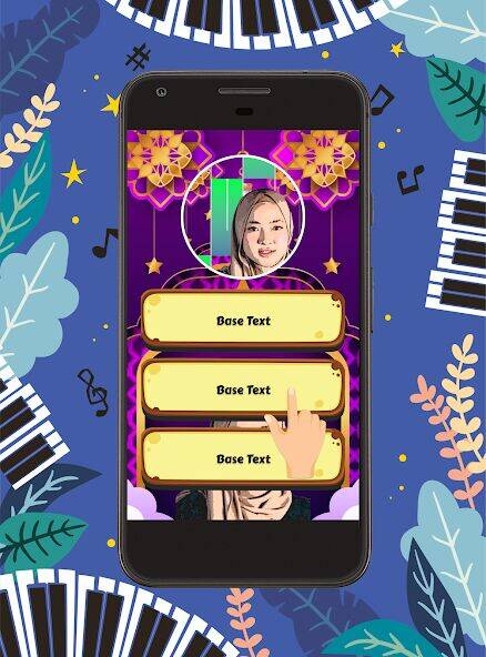 Скачать взломанную Nissa Sabyan Piano Tiles Game [Много монет] MOD apk на Андроид