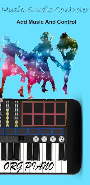 Скачать взломанную Org Piano:Real Piano Keyboard [Мод меню] MOD apk на Андроид
