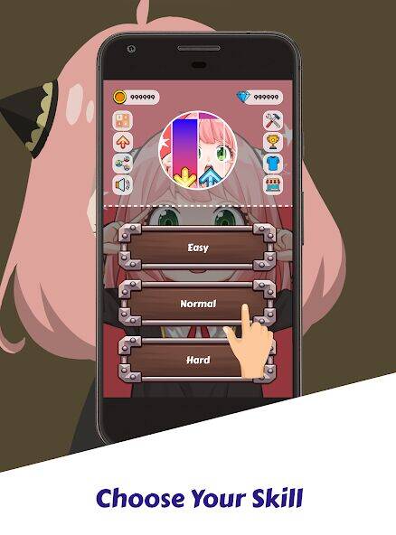 Скачать взломанную Spy X Family Game Piano Tiles [Много монет] MOD apk на Андроид