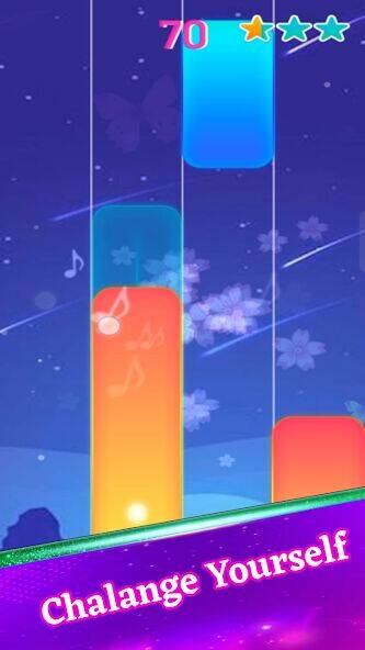 Скачать взломанную Pop Piano Fire : Magic Tiles 2 [Много монет] MOD apk на Андроид