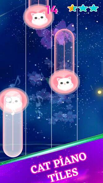 Скачать взломанную Pop Piano Fire : Magic Tiles 2 [Много монет] MOD apk на Андроид