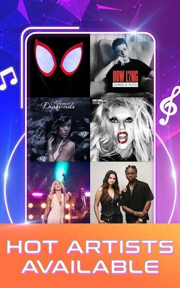 Скачать взломанную Beat Tiles: Music Game [Мод меню] MOD apk на Андроид